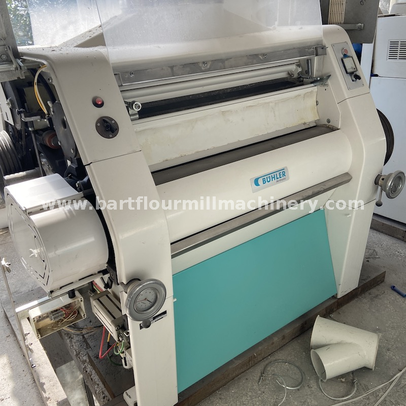 4 sets of second-hand flour mill machinery BUHLER MDDK 1000/250-1250/250 Roller mills manufactured in 2013-2015
