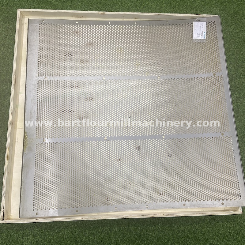 BUHLER Flour Machinery Spare Parts BUHLER MTRB Separators sieve plate with round hole 7.0