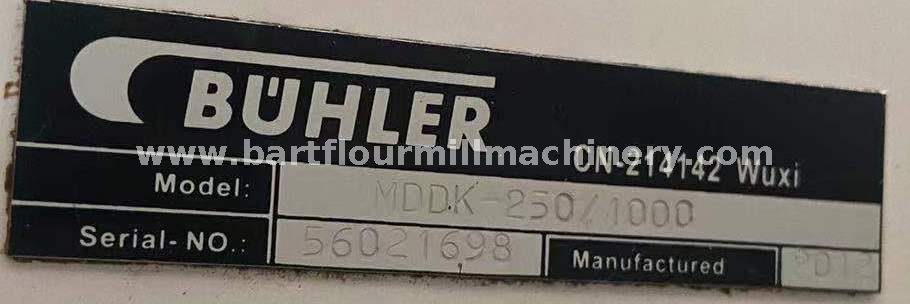 14 flour processing machines BUHLER MDDK Roller mills