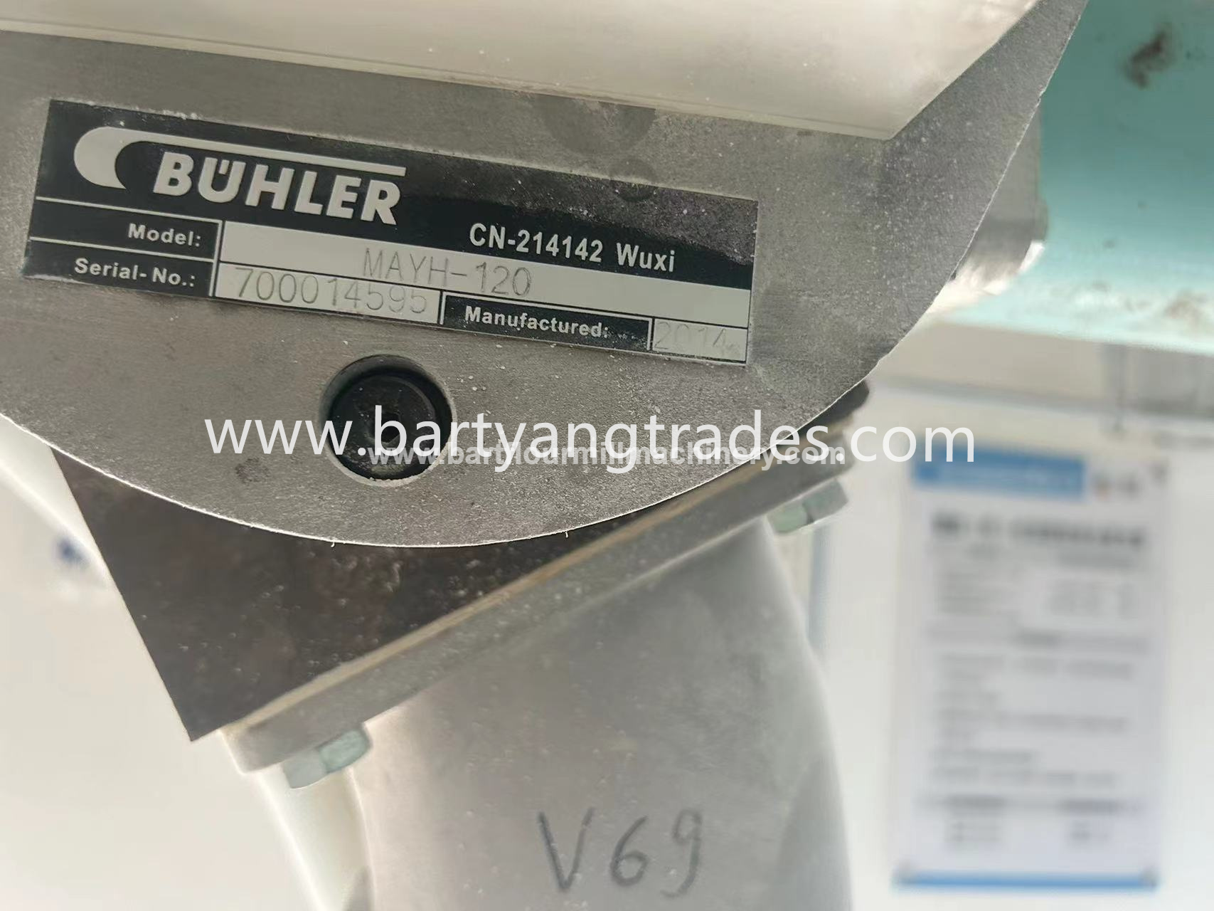Buhler MAYH-120 And Buhler MAYK-80 Branch-off Component for Pneumatic Pressure And Conveying System. 