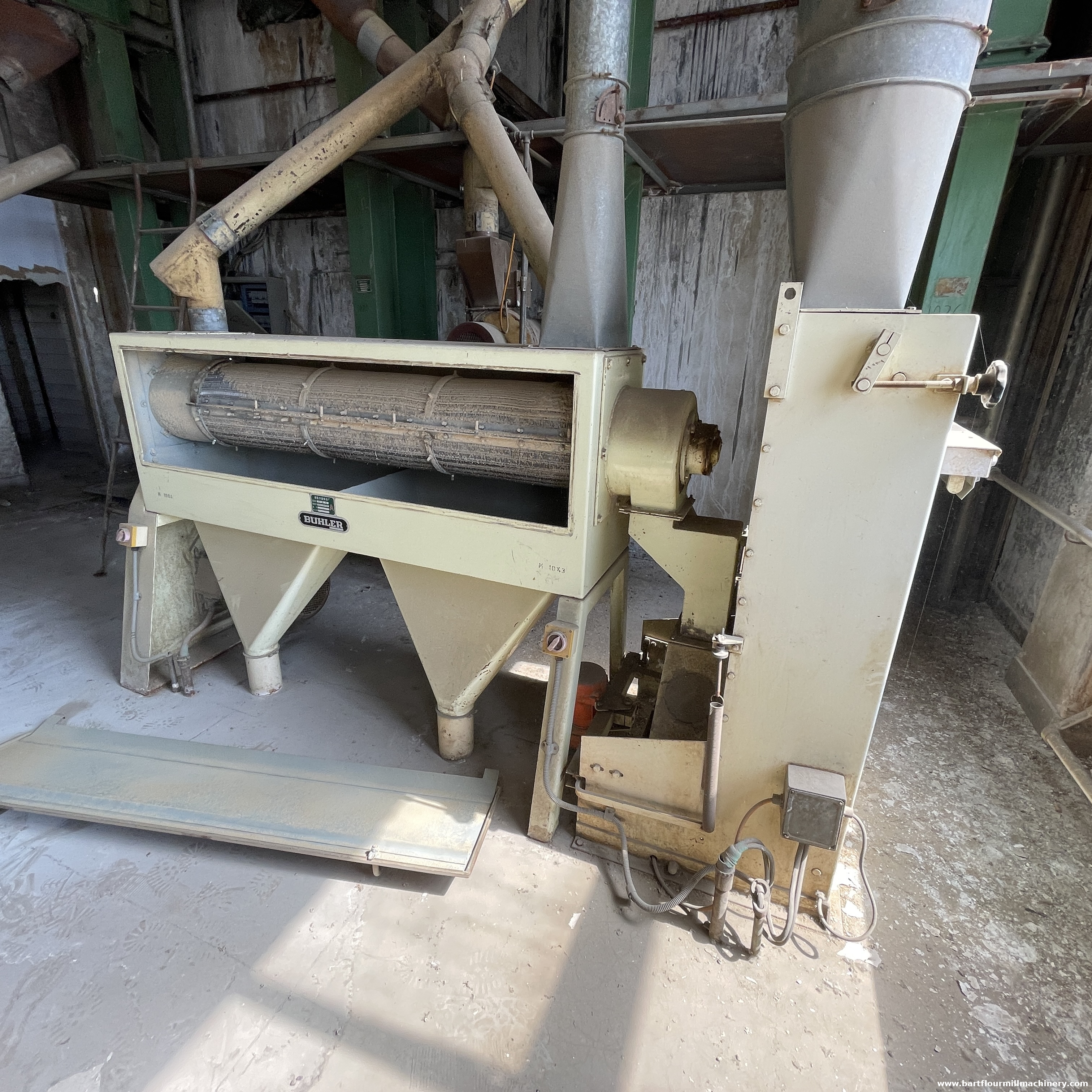 Used Buhler MHXF 30/250 Wheat Scourer